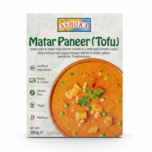 Ashoka RTE Matar Paneer (Tofu) - 280g
