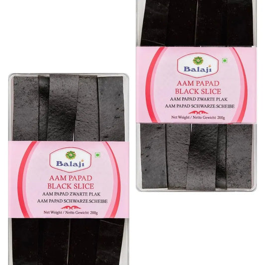 Balaji - Aam Papad Black Slice 200g (Pack of 2)