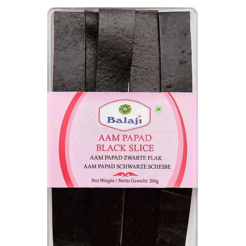 Balaji - Aam Papad Black Slice 200g + Masala Pack