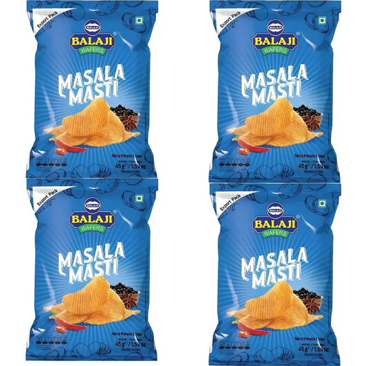 Balaji Chips Masala Masti  - 45g (Pack of 4)