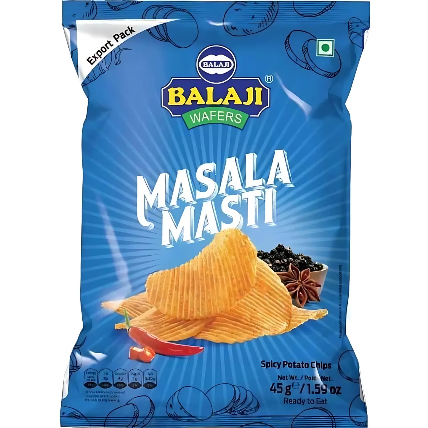 Balaji Chips Masala Masti - 45g