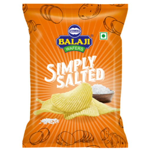 Balaji Chips Simply Salted  - 150g