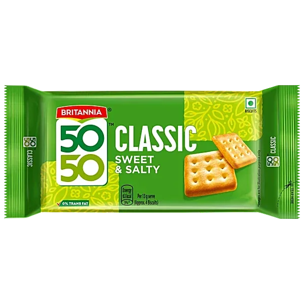 Britannia 50-50  - 62g