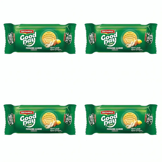 Britannia Good Day Pistachio Almond Cookies - 75g (Pack of 4)