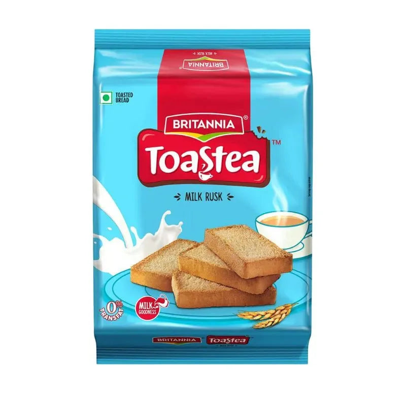 Britannia Toastea Milk Rusk - 207g | Crunchy & Wholesome