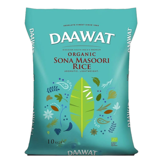 Daawat - Organic Sona Masoori Rice - 10kg