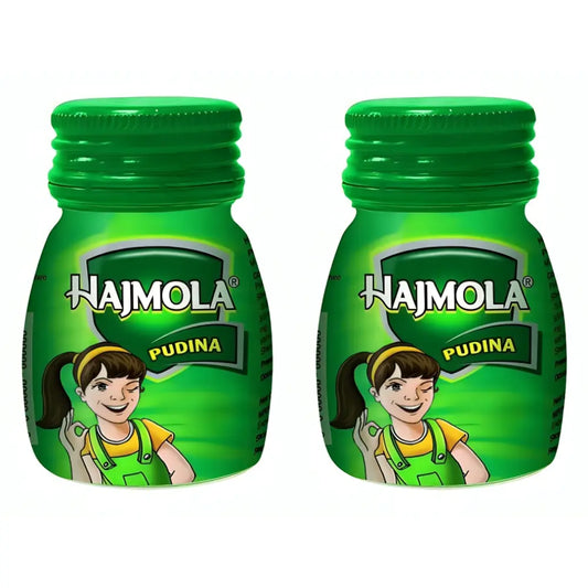 Dabur Hajmola Pudina - 66g (Pack of 2)
