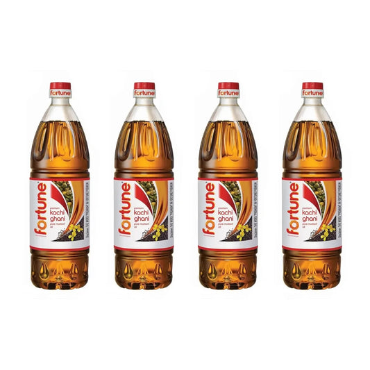 Fortune Mustard Oil - 500ml (Pack of 4)