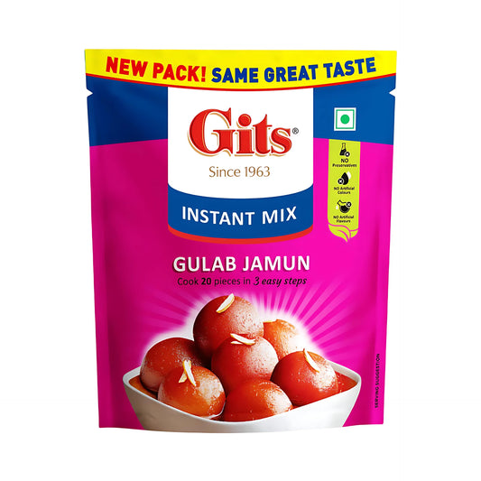 Gits Gulab Jamun Mix with free Rabdi Mix - 200g