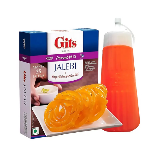 Gits Jalebi Mix with Maker Bottle