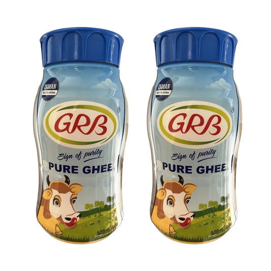 GRB Pure Ghee (Butter Ghee) - 500g (Pack of 2)