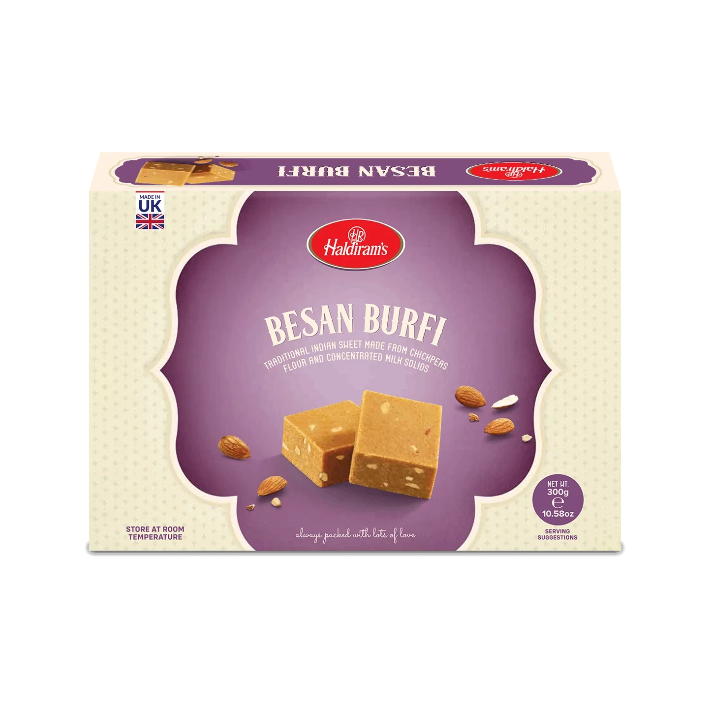 Haldiram Besan Burfi - 300g