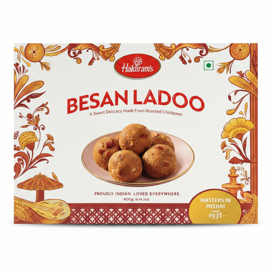 Haldiram Besan Ladoo - 400g