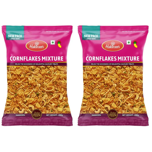 Haldiram - Cornflakes Mixture - 200g (Pack of 2)