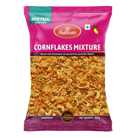 Haldiram Cornflakes Mixture - Light & Crisp - 200g