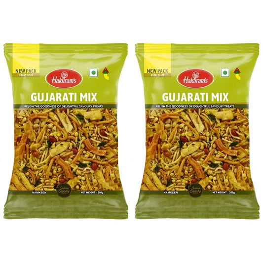 Haldiram - Gujarati Mix - 200g (Pack of 2)