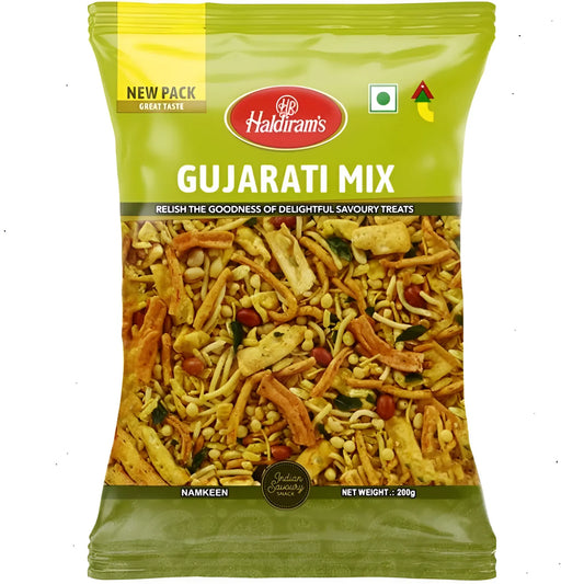 Haldiram Gujarati Mix - Authentic Snack - 200g