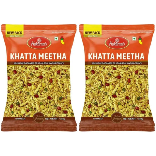 Haldiram - Khatta Meetha Mix - 200g (Pack of 2)