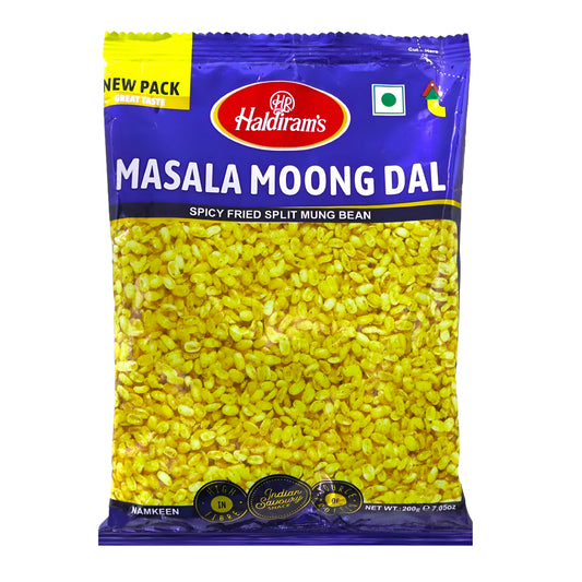 Haldiram Moong Dal Masala - Spicy & Crunchy Treat - 200g