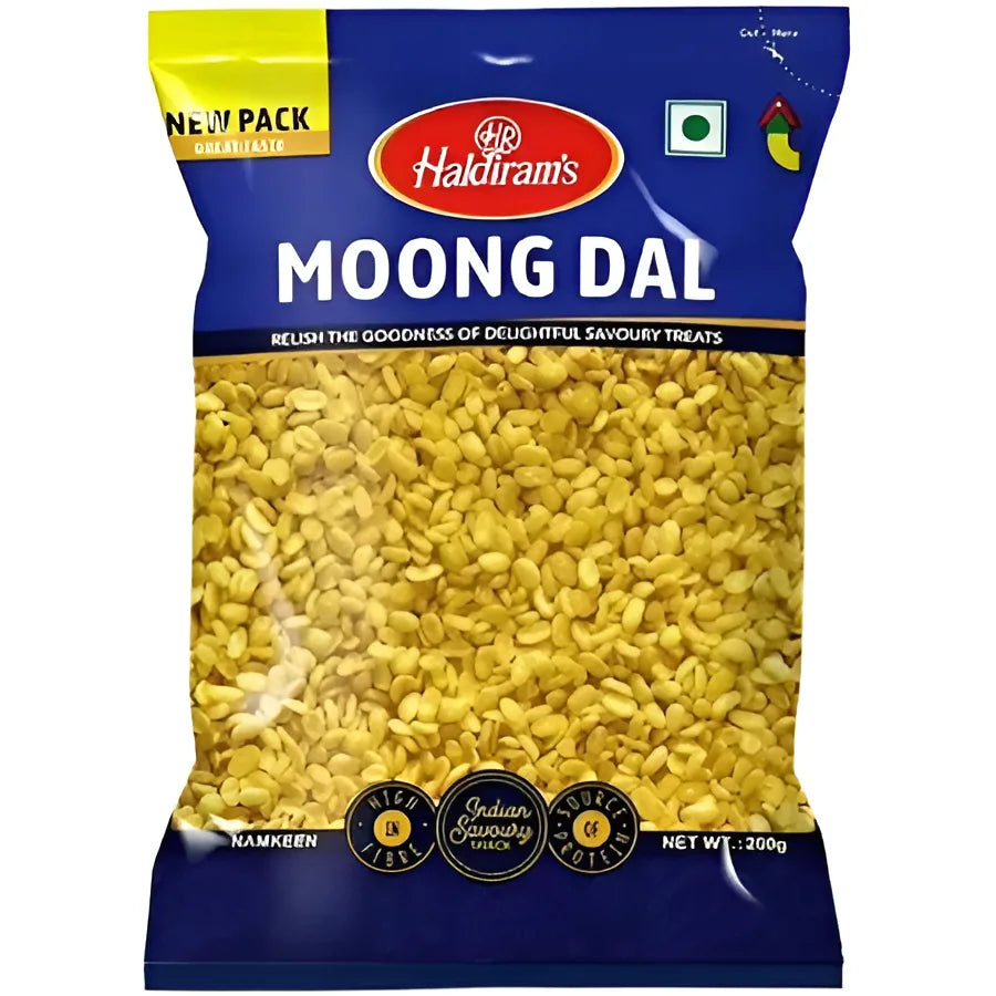 Haldiram Moong Dal - Crispy & Simple Snack - 200g