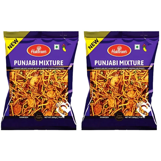 Haldiram - Punjabi Mixture - 280g (Pack of 2)