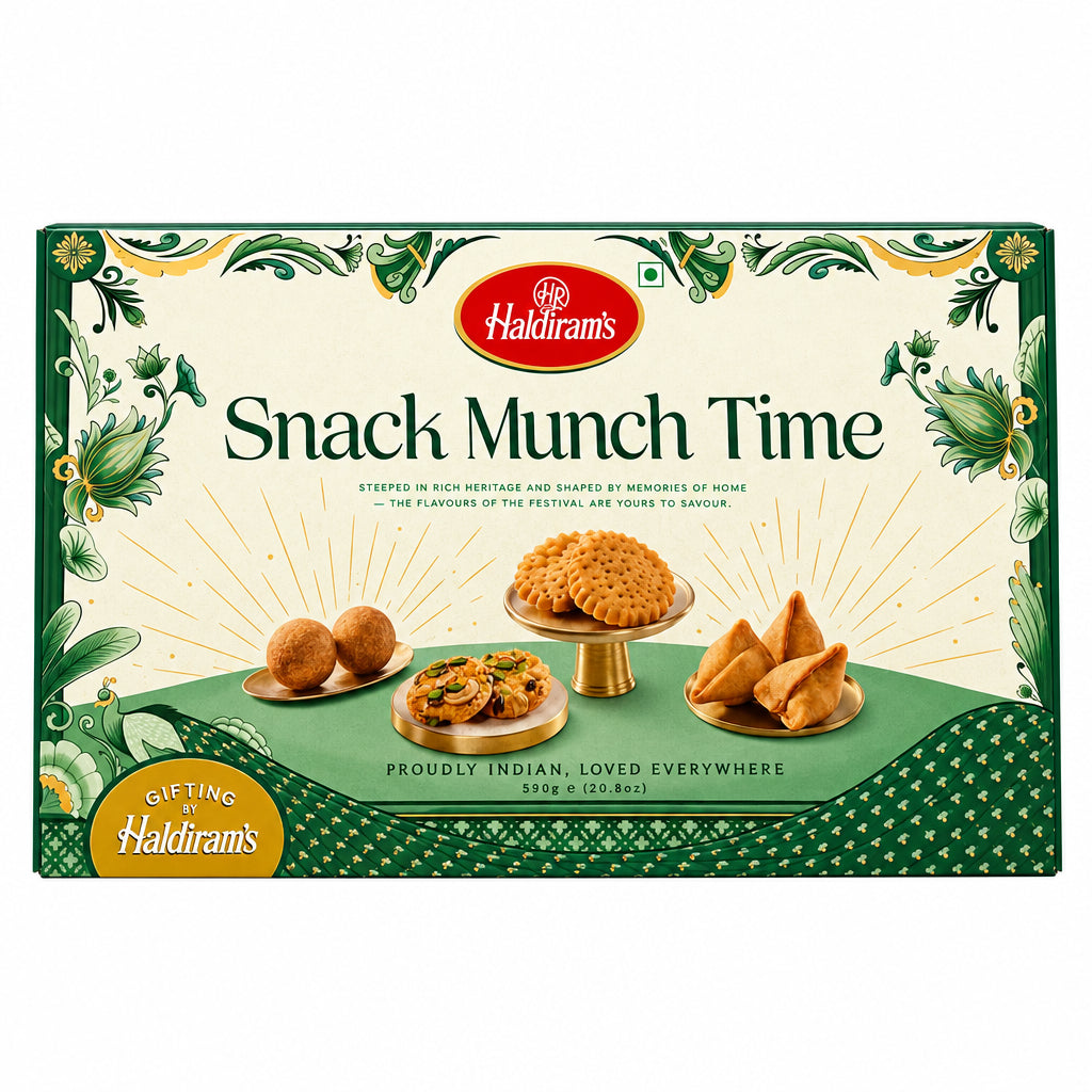 Haldiram Snack Munch Time Gift Box - 590g