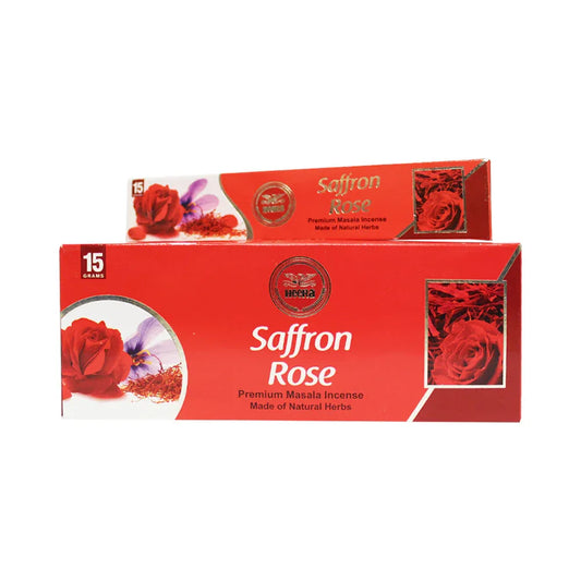 Heera Agarbatti Rose Saffron  - 15st