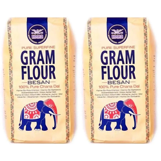 Heera Gram Flour Besan  - 500g (Pack of 2)