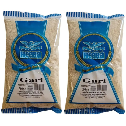 Heera Gari (Ground cassava) - 500g (Pack of 2)
