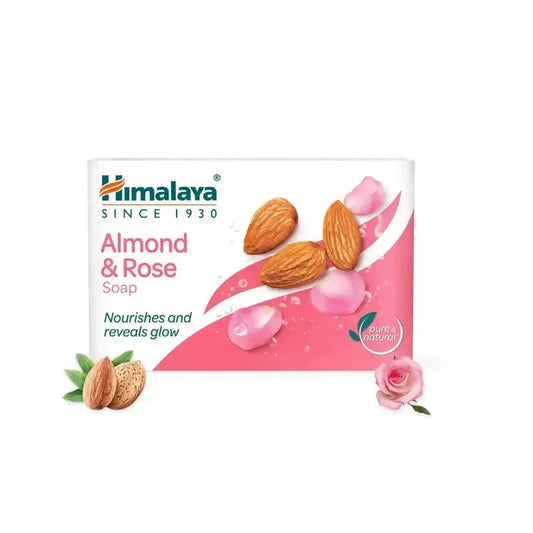 Himalaya Almond & Rose Soap - 125g | Natural Skin Nourishment