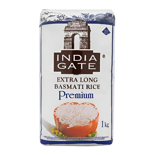 India Gate Extra Long Basmati Rice Premium 1kg