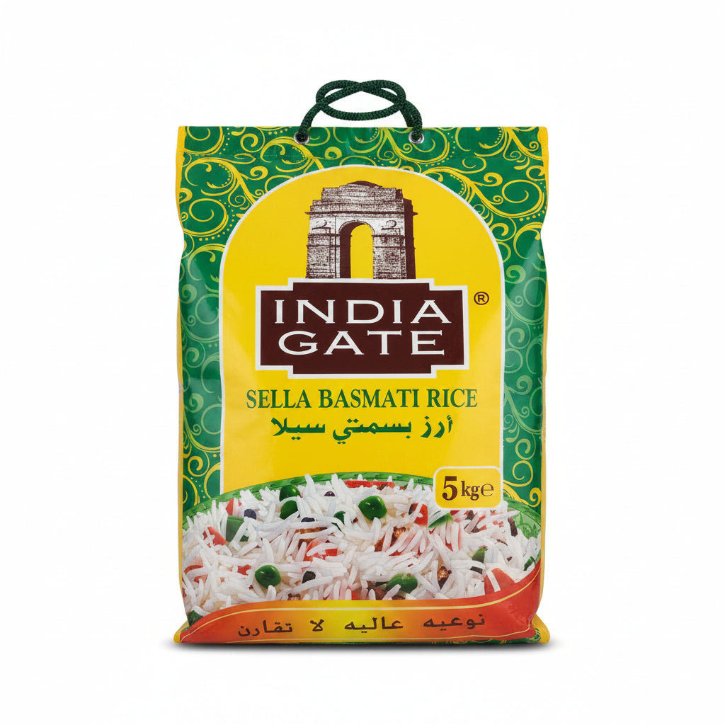 India Gate Sella Basmati Rice - 5kg