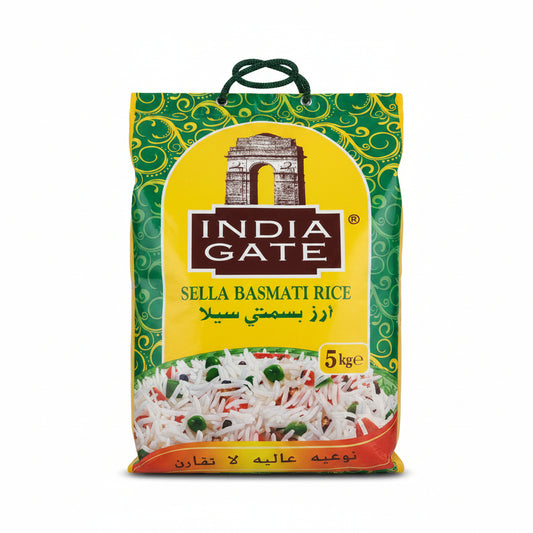 India Gate Sella Basmati Rice - 5kg