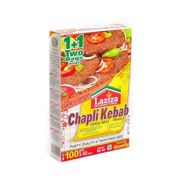 Laziza Chappli Kebab Masala 100g | Traditional Kebab Spice Mix