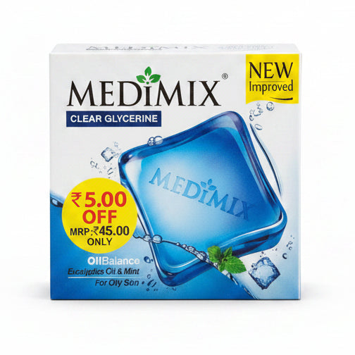 Medimix Clear Glycerine Oil Balance Soap - 100g