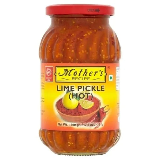 Mother`s Hot Lime Pickle  - 500g