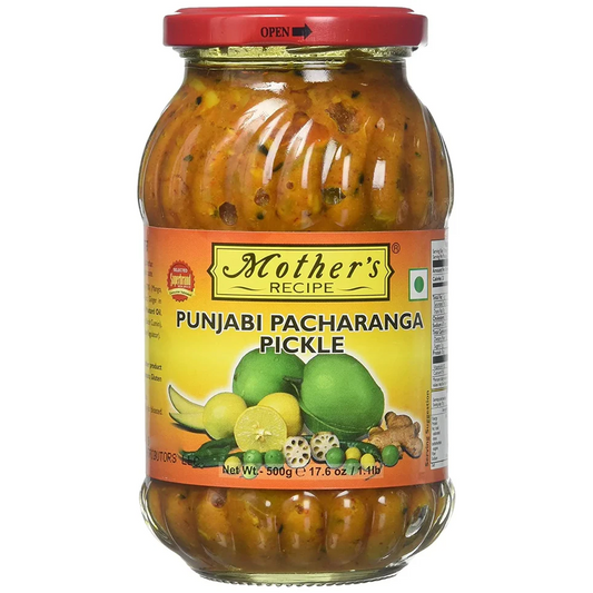 Mother`s Punjabi Pachranga Pickle  - 500g