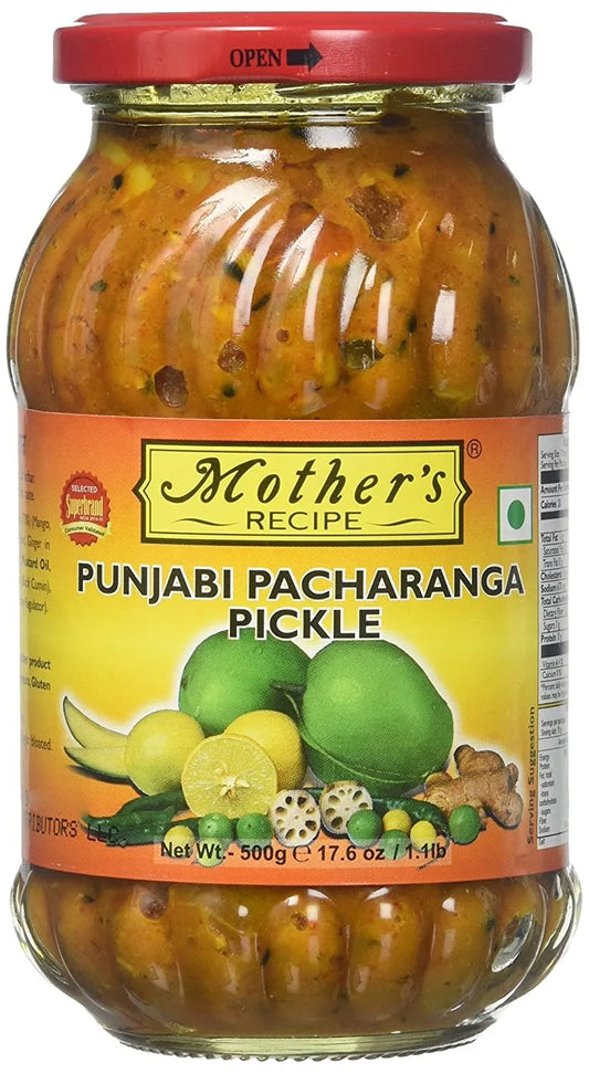 Mother`s Punjabi Pachranga Pickle  - 500g