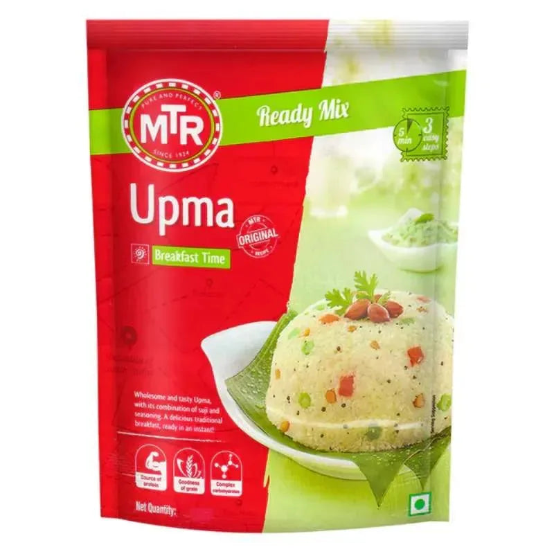MTR Plain Upma Mix - 200g - Quick South Indian Breakfast