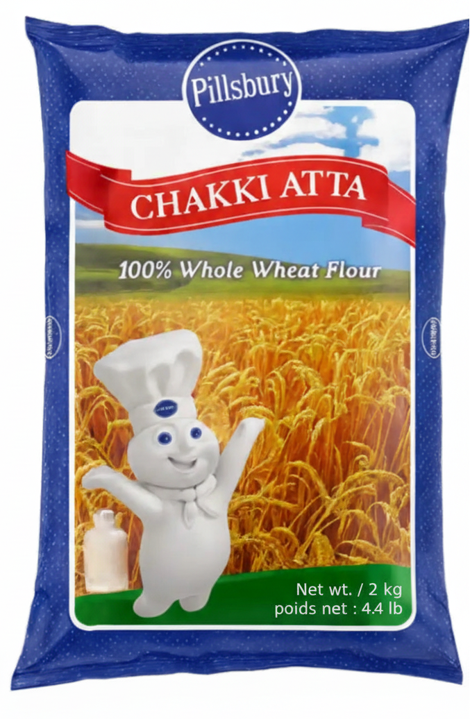 Pillsbury Chakki Atta - 2kg