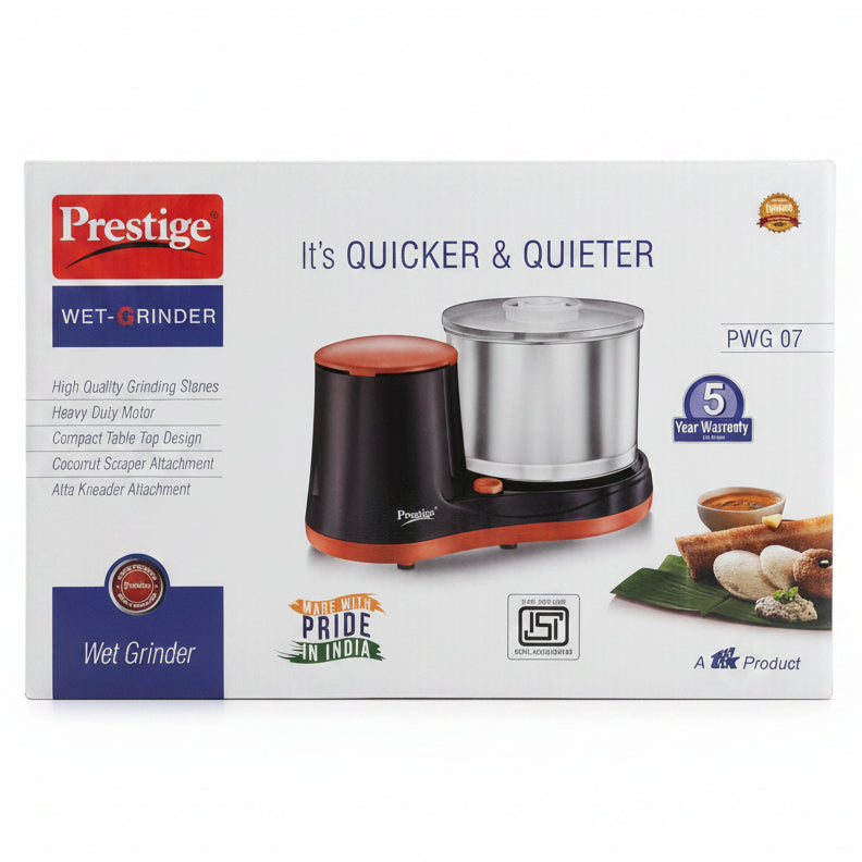 Prestige PWG 07 Wet Grinder - 2 Litre (200W)