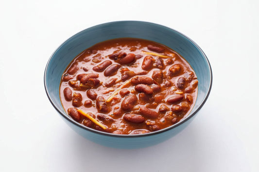 Bowl of red kidney bean curry 