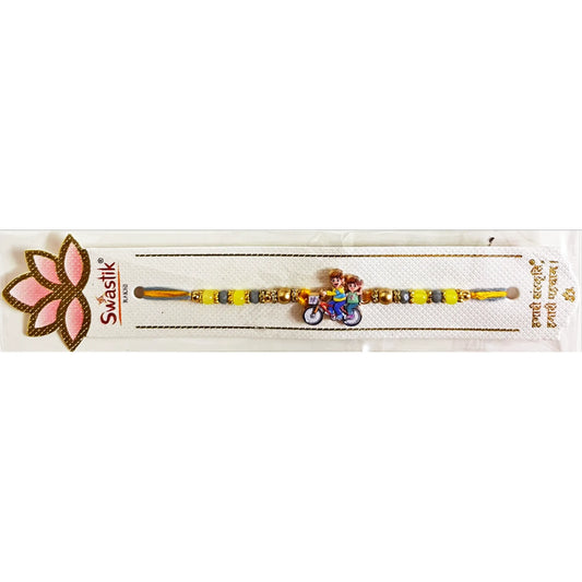Buy Kids Cycle Boy Girl Cartoon Beads Rakhi Online