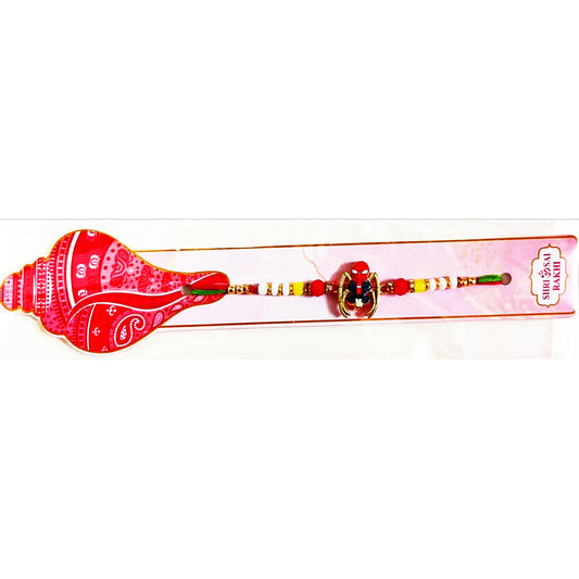 Buy Kids Spiderman Cartoon Beads Thread Rakhi Online