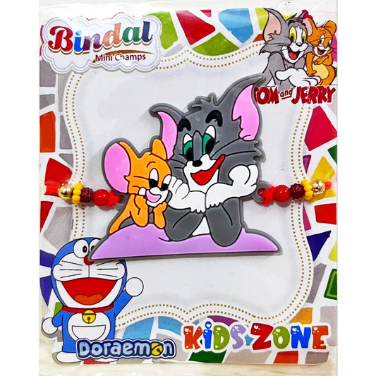 Buy Kids Tom Jerry Cartoon Rubber Band Rakhi Online