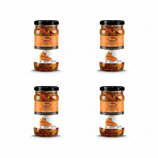 Shan Carrot Pickle 300g (Pack of 4)