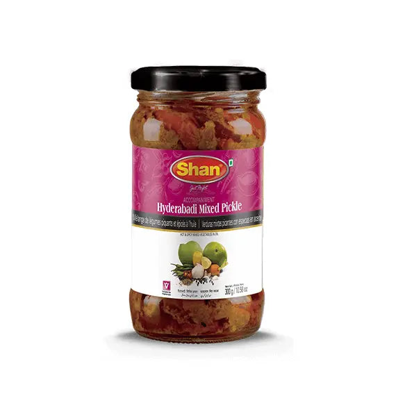 Shan Hyderabadi Mixed Pickle 300g | Spiced Mixed Achar