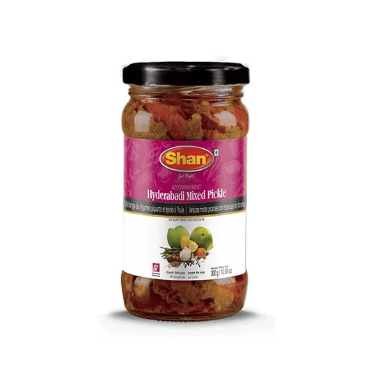 Shan Hyderabadi Mixed Pickle 300g | Spiced Mixed Achar