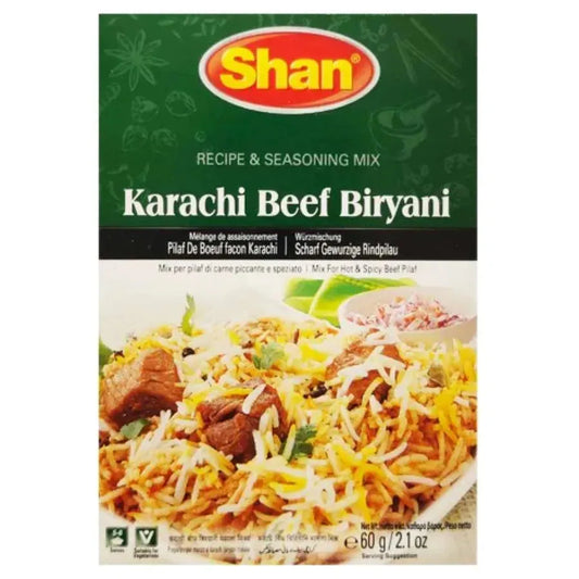 Shan Karachi Beef Biryani Masala - 60g