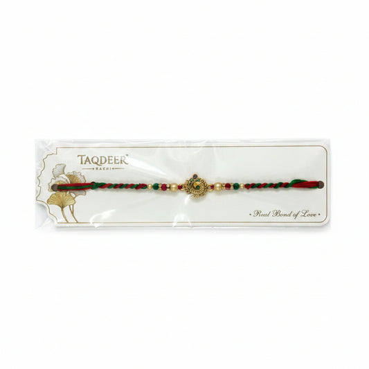 Taqdeer Classic Peacock Rakhi